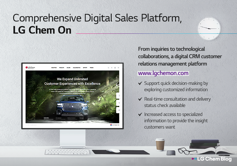 Comprehensive Digital Sales Platform, LG Chem On